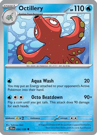 Octillery (034/159) [Scarlet & Violet: Journey Together] | Eastridge Sports Cards & Games