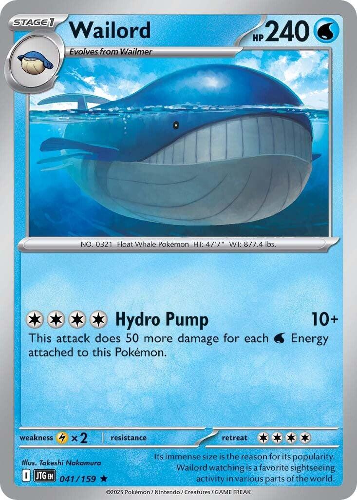 Wailord (041/159) [Scarlet & Violet: Journey Together] | Eastridge Sports Cards & Games