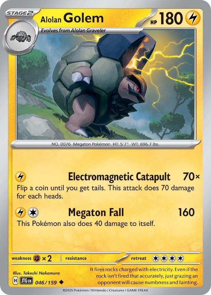 Alolan Golem (046/159) [Scarlet & Violet: Journey Together] | Eastridge Sports Cards & Games