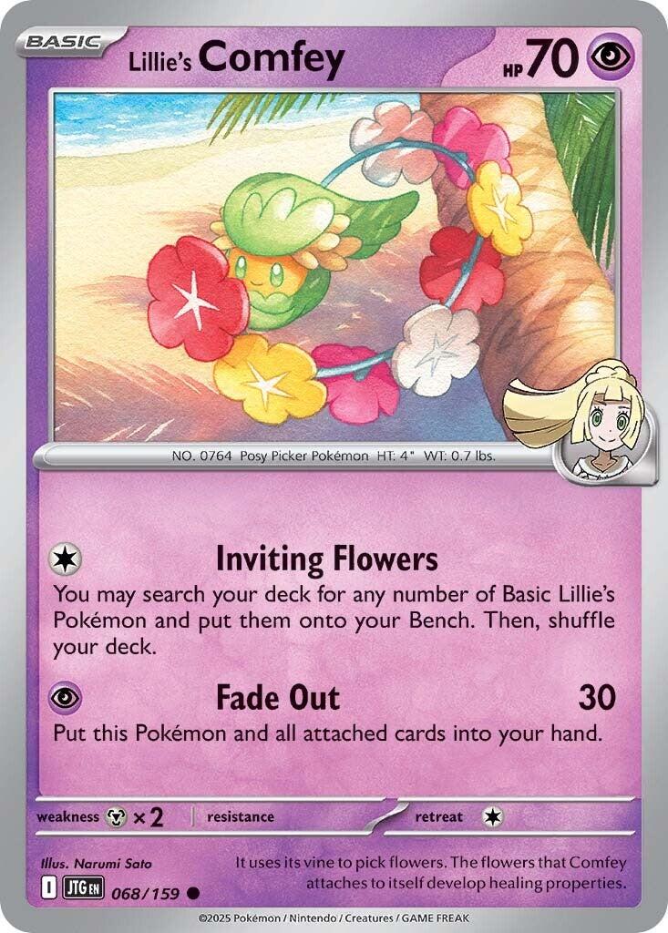 Lillie's Comfey (068/159) [Scarlet & Violet: Journey Together] | Eastridge Sports Cards & Games