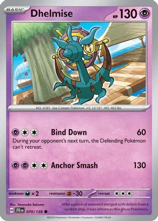 Dhelmise (070/159) [Scarlet & Violet: Journey Together] | Eastridge Sports Cards & Games