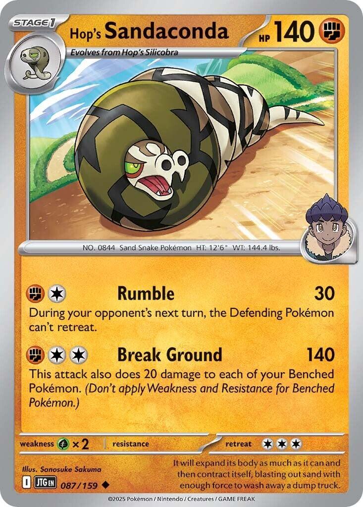 Hop's Sandaconda (087/159) [Scarlet & Violet: Journey Together] | Eastridge Sports Cards & Games