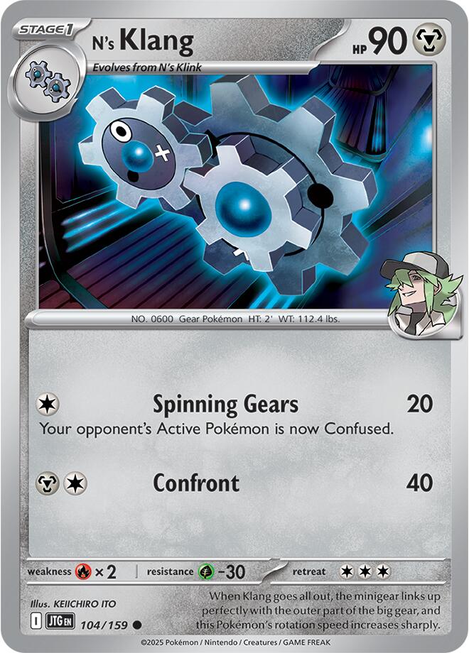 N's Klang (104/159) [Scarlet & Violet: Journey Together] | Eastridge Sports Cards & Games