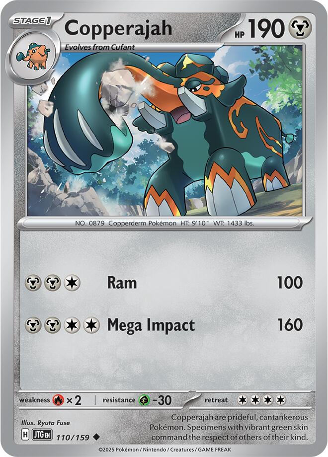 Copperajah (110/159) [Scarlet & Violet: Journey Together] | Eastridge Sports Cards & Games