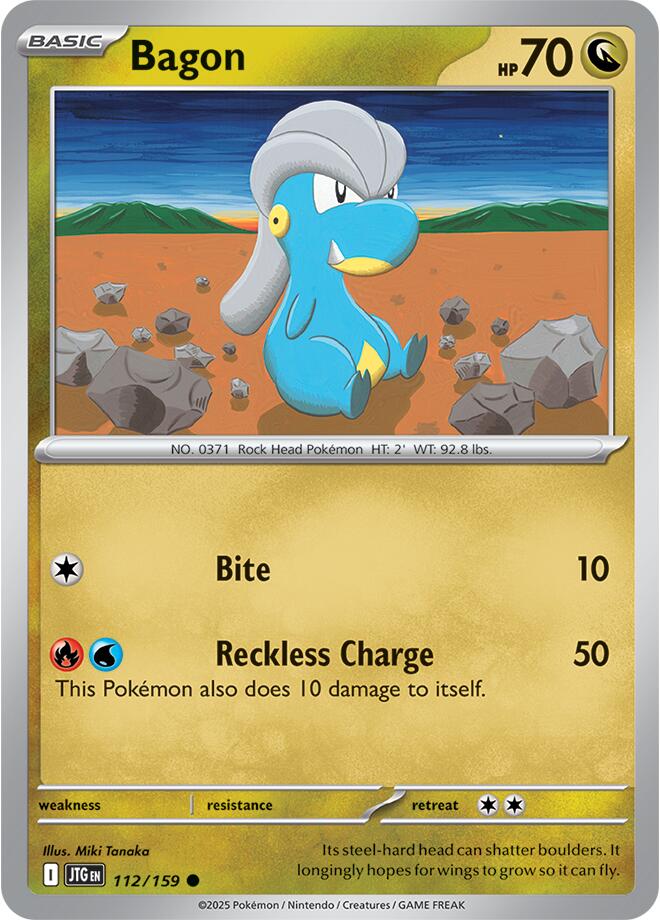Bagon (112/159) [Scarlet & Violet: Journey Together] | Eastridge Sports Cards & Games