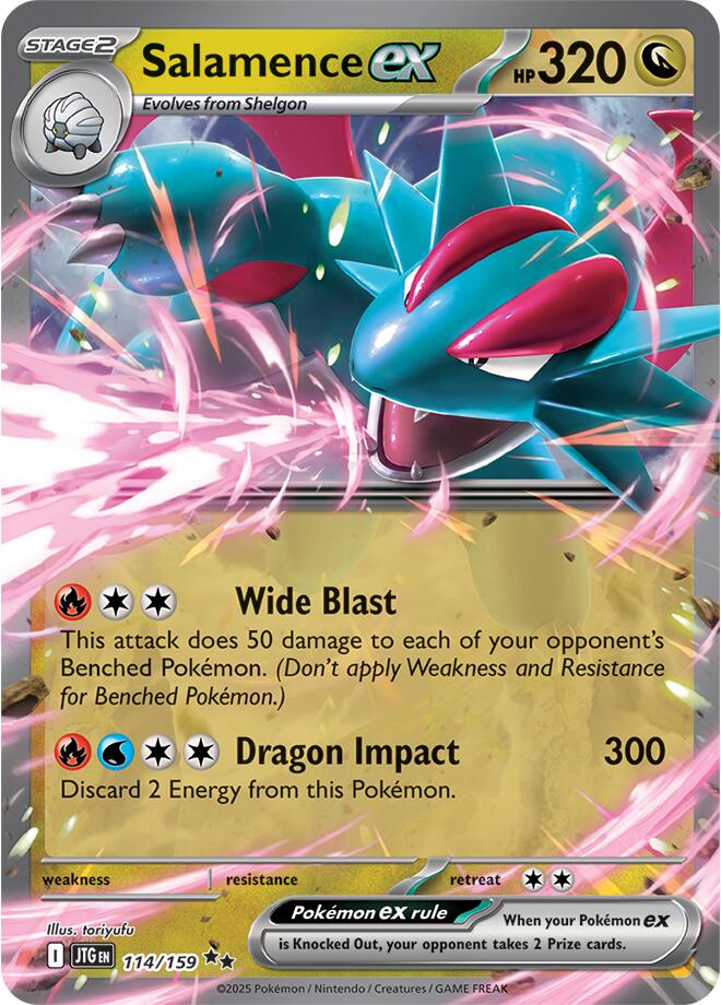Salamence ex (114/159) [Scarlet & Violet: Journey Together] | Eastridge Sports Cards & Games