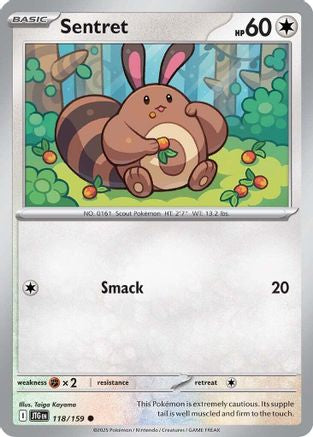 Sentret (118/159) [Scarlet & Violet: Journey Together] | Eastridge Sports Cards & Games