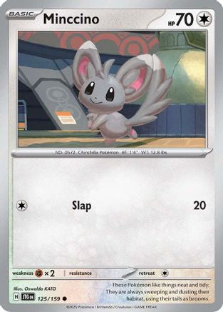 Minnccino (125/159) [Scarlet & Violet: Journey Together] | Eastridge Sports Cards & Games