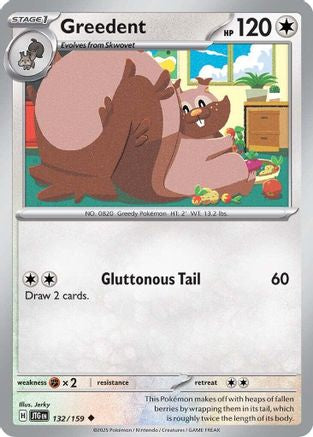 Greedent (132/159) [Scarlet & Violet: Journey Together] | Eastridge Sports Cards & Games