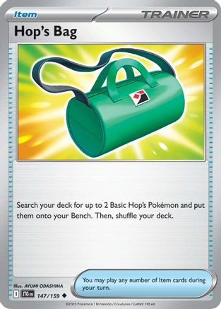 Hop's Bag (147/159) [Scarlet & Violet: Journey Together] | Eastridge Sports Cards & Games