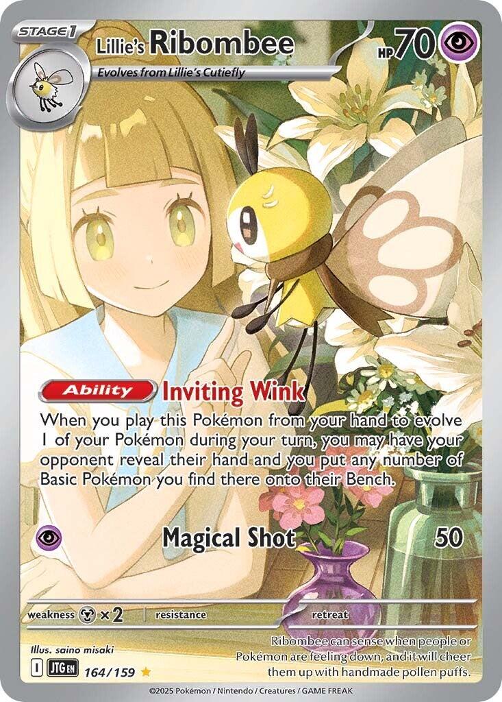 Lillie's Ribombee (164/159) [Scarlet & Violet: Journey Together] | Eastridge Sports Cards & Games