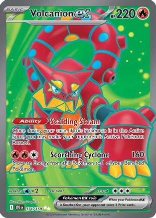 Volcanion ex (171/159) [Scarlet & Violet: Journey Together] | Eastridge Sports Cards & Games