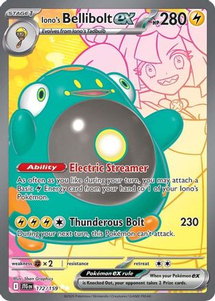 Iono's Bellibolt ex (172/159) [Scarlet & Violet: Journey Together] | Eastridge Sports Cards & Games