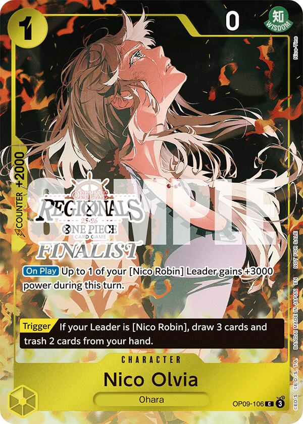 Nico Olvia (Offline Regional Finalist Card Set 2025 Vol.1) [One Piece Promotion Cards] | Eastridge Sports Cards & Games