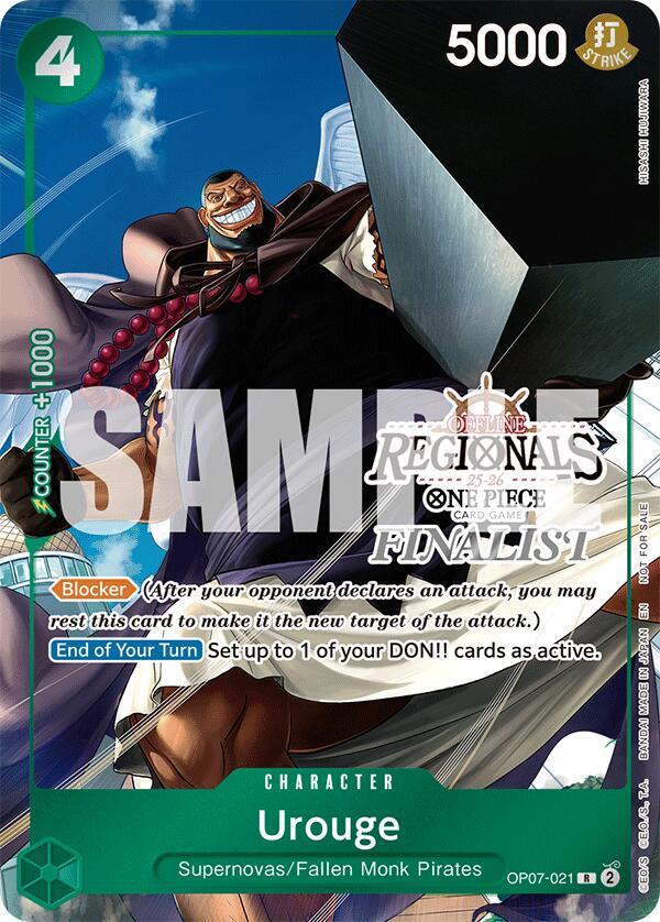 Urouge (Offline Regional Finalist Card Set 2025 Vol.1) [One Piece Promotion Cards] | Eastridge Sports Cards & Games