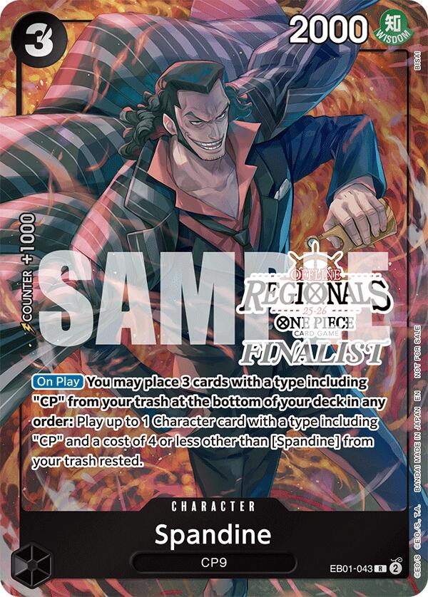 Spandine (Offline Regional Finalist Card Set 2025 Vol.1) [One Piece Promotion Cards] | Eastridge Sports Cards & Games