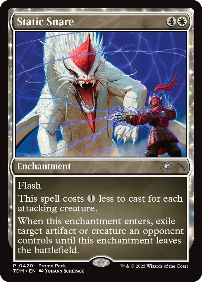 Static Snare [Tarkir: Dragonstorm Promos] | Eastridge Sports Cards & Games