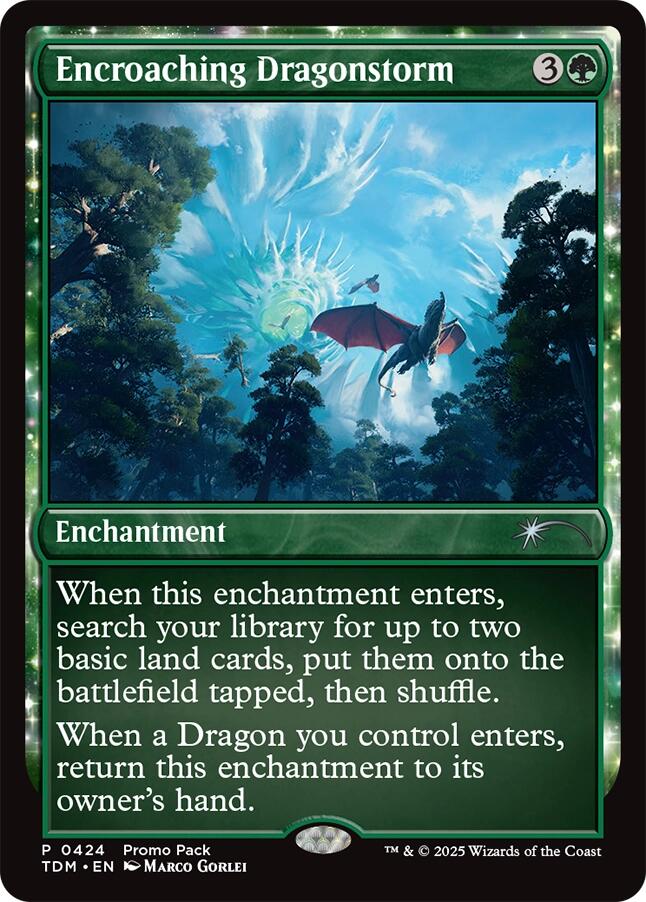 Encroaching Dragonstorm [Tarkir: Dragonstorm Promos] | Eastridge Sports Cards & Games