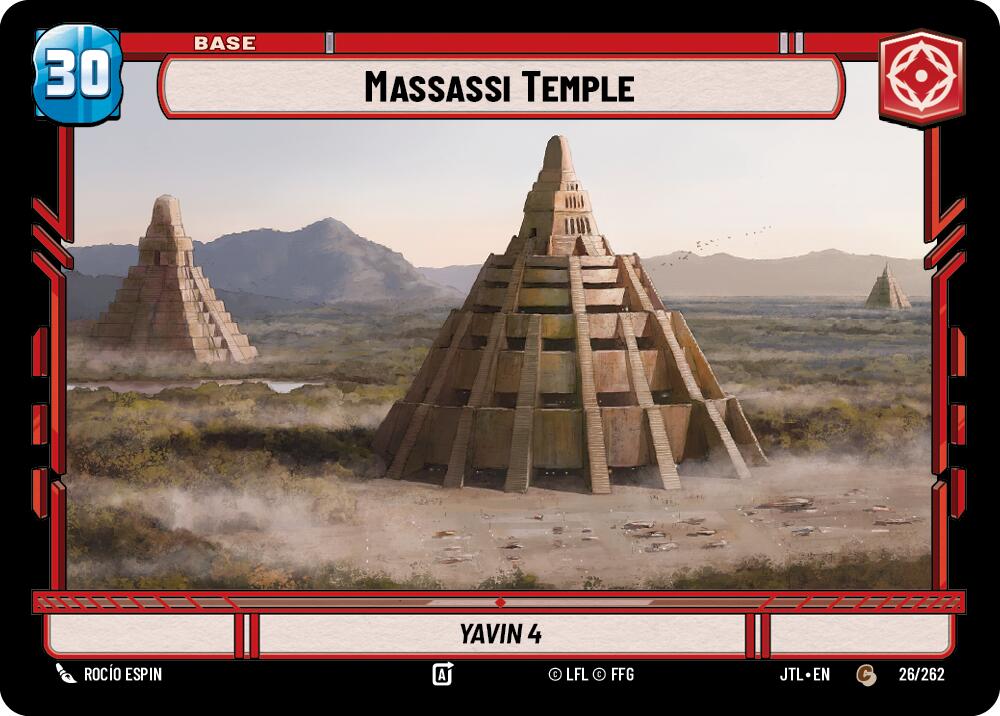 Massassi Temple // Shield (026/262 // T04/T04) (026/262 // T04/T04) [Jump to Lightspeed] | Eastridge Sports Cards & Games