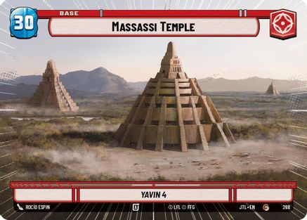 Massassi Temple // X-Wing (Hyperspace) (288 // T06) - Jump to Lightspeed
