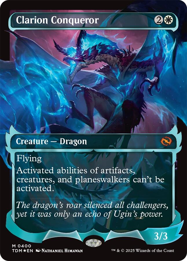 Clarion Conqueror (Showcase) [Tarkir: Dragonstorm] | Eastridge Sports Cards & Games