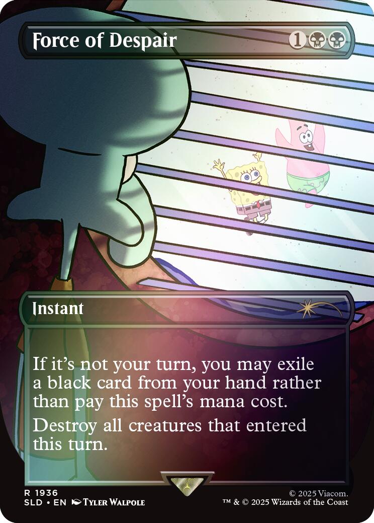 Force of Despair (Rainbow Foil) [Secret Lair Drop Series] | Eastridge Sports Cards & Games