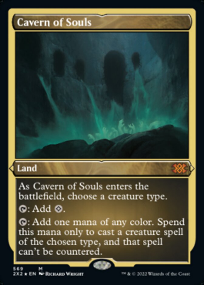 Cavern of Souls (Foil Etched) [Double Masters 2022] | Eastridge Sports Cards & Games