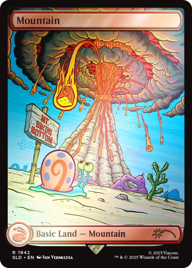 Mountain (1942) (Rainbow Foil) [Secret Lair Drop Series] | Eastridge Sports Cards & Games