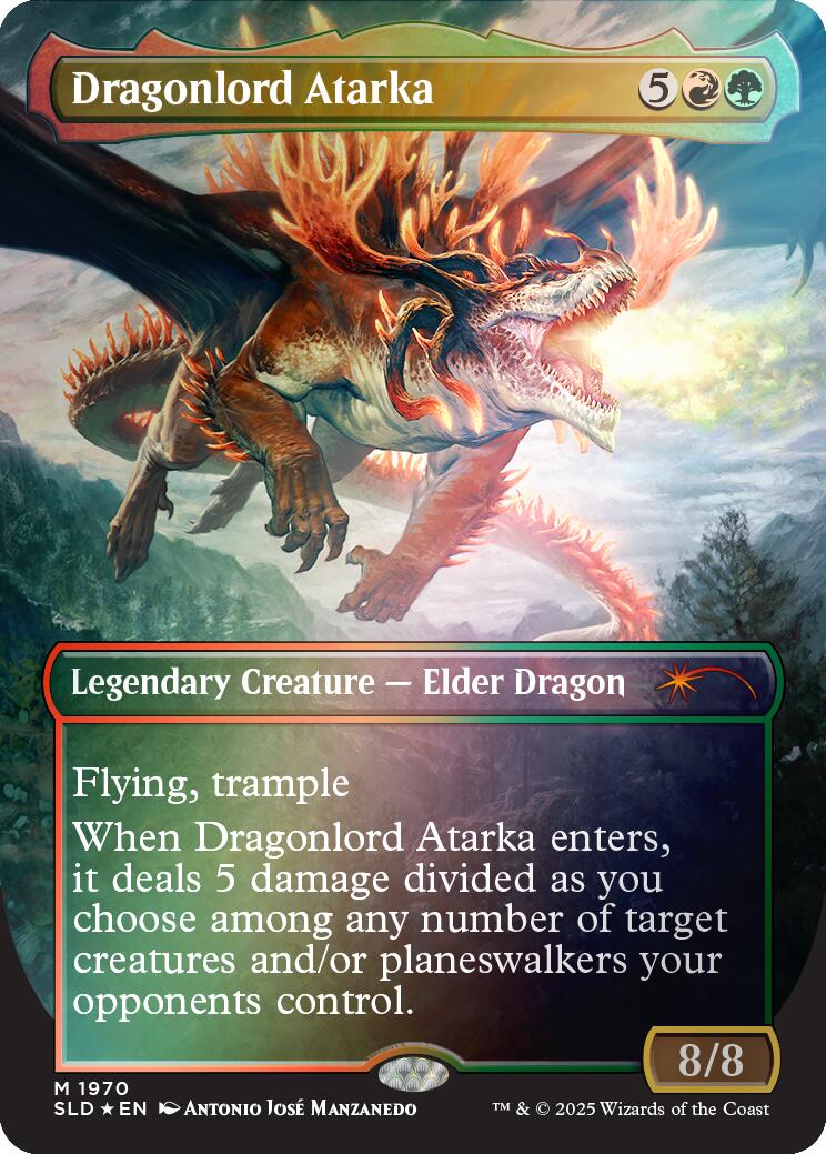 Dragonlord Atarka (Rainbow Foil) [Secret Lair Drop Series] | Eastridge Sports Cards & Games