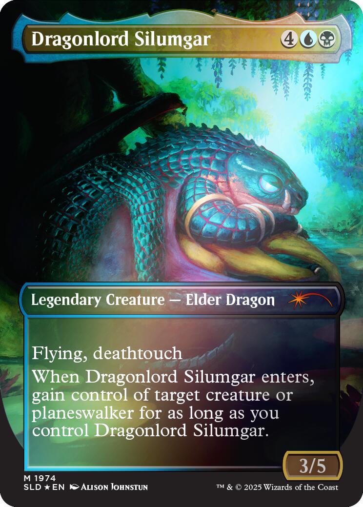 Dragonlord Silumgar (Rainbow Foil) [Secret Lair Drop Series] | Eastridge Sports Cards & Games