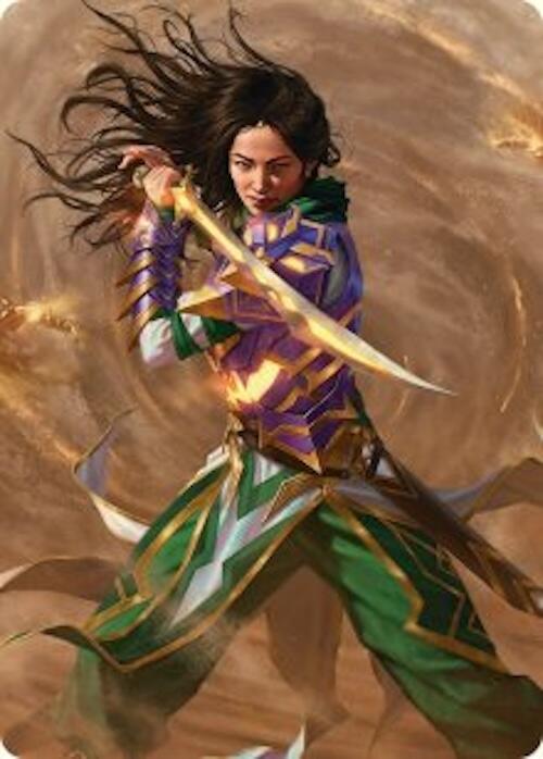 Descendant of Storms Art Card (2/54) [Tarkir: Dragonstorm Art Series] | Eastridge Sports Cards & Games