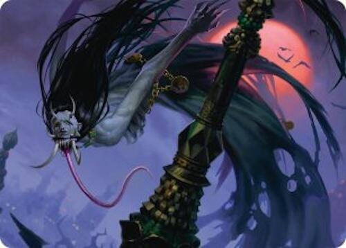 Qarsi Revenant Art Card (12/54) [Tarkir: Dragonstorm Art Series] | Eastridge Sports Cards & Games