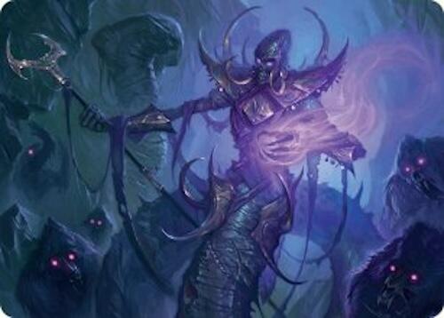 Sidisi, Regent of the Mire Art Card (14/54) [Tarkir: Dragonstorm Art Series] | Eastridge Sports Cards & Games