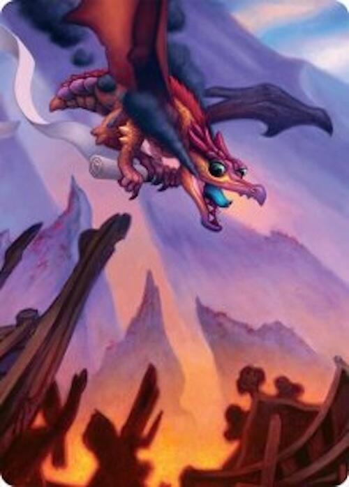 Scavenger Regent Art Card (45/54) [Tarkir: Dragonstorm Art Series] | Eastridge Sports Cards & Games