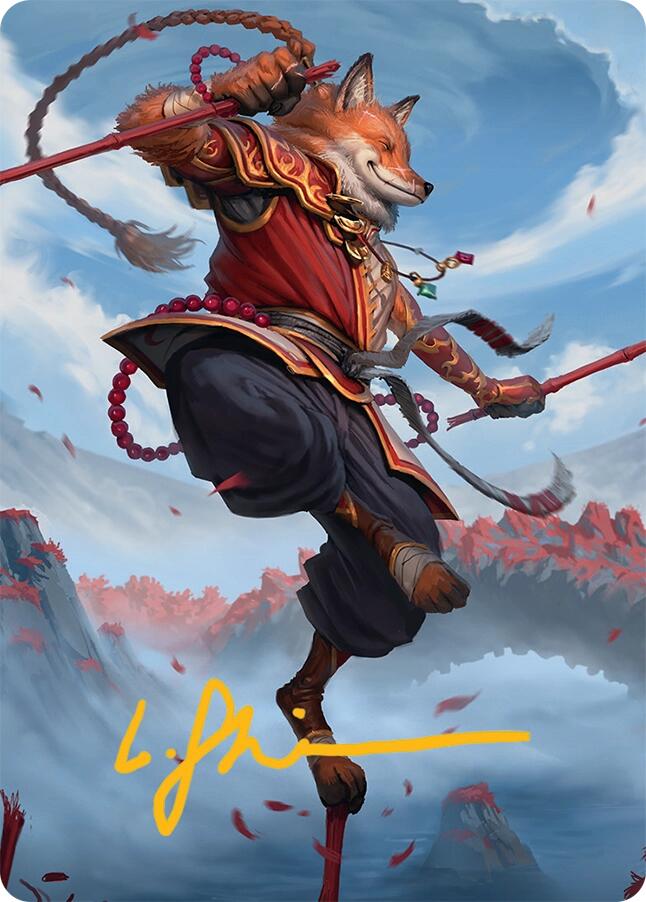 Equilibrium Adept Art Card (16/54) (Gold-Stamped Signature) [Tarkir: Dragonstorm Art Series] | Eastridge Sports Cards & Games