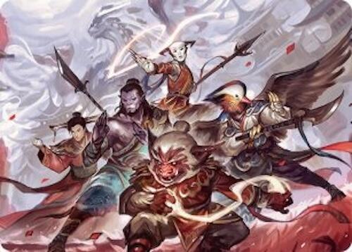 Will of the Jeskai Art Card (54/54) [Tarkir: Dragonstorm Art Series] | Eastridge Sports Cards & Games