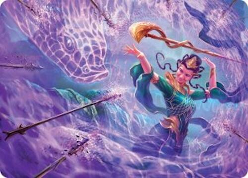 Snakeskin Veil Art Card (19/54) [Tarkir: Dragonstorm Art Series] | Eastridge Sports Cards & Games