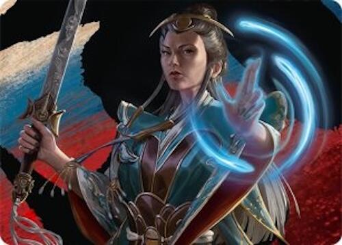 Narset, Jeskai Waymaster Art Card (44/54) [Tarkir: Dragonstorm Art Series] | Eastridge Sports Cards & Games