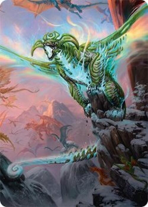 Ureni of the Unwritten Art Card (51/54) [Tarkir: Dragonstorm Art Series] | Eastridge Sports Cards & Games