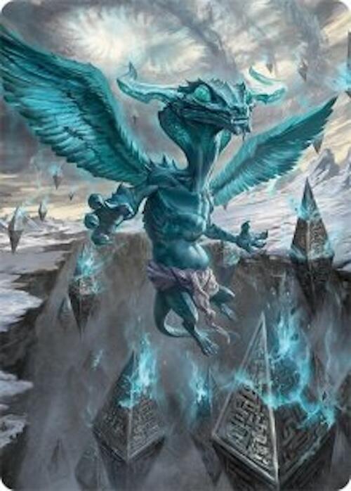 Ugin, Eye of the Storms Art Card (47/54) [Tarkir: Dragonstorm Art Series] | Eastridge Sports Cards & Games