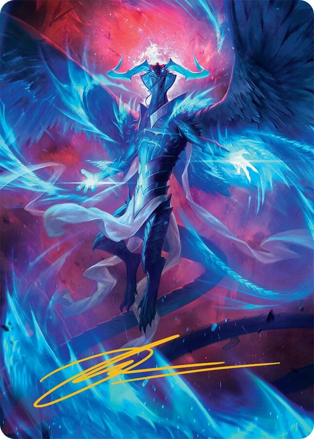 Ugin, Eye of the Storms Art Card (48/54) (Gold-Stamped Signature) [Tarkir: Dragonstorm Art Series] | Eastridge Sports Cards & Games