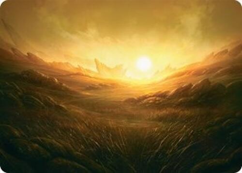Plains Art Card (31/54) [Tarkir: Dragonstorm Art Series] | Eastridge Sports Cards & Games
