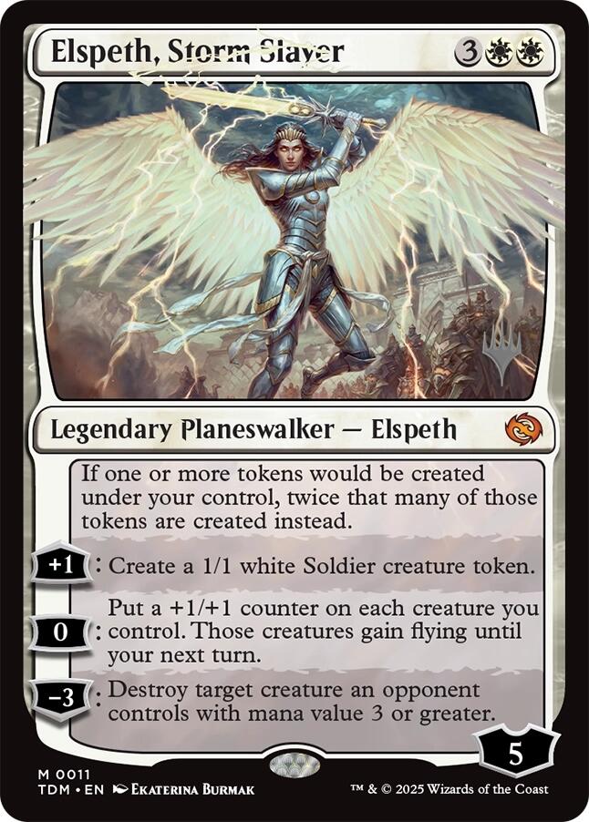Elspeth, Storm Slayer [Tarkir: Dragonstorm Promos] | Eastridge Sports Cards & Games