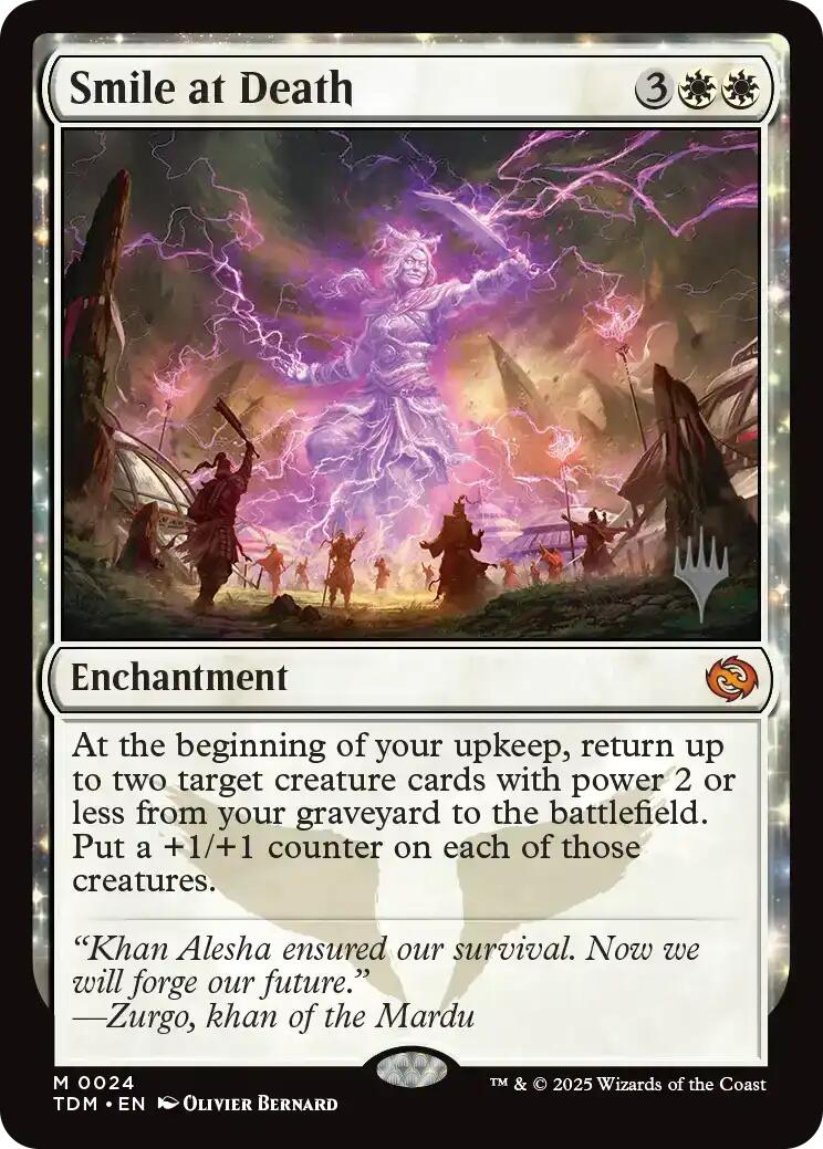 Smile at Death [Tarkir: Dragonstorm Promos] | Eastridge Sports Cards & Games