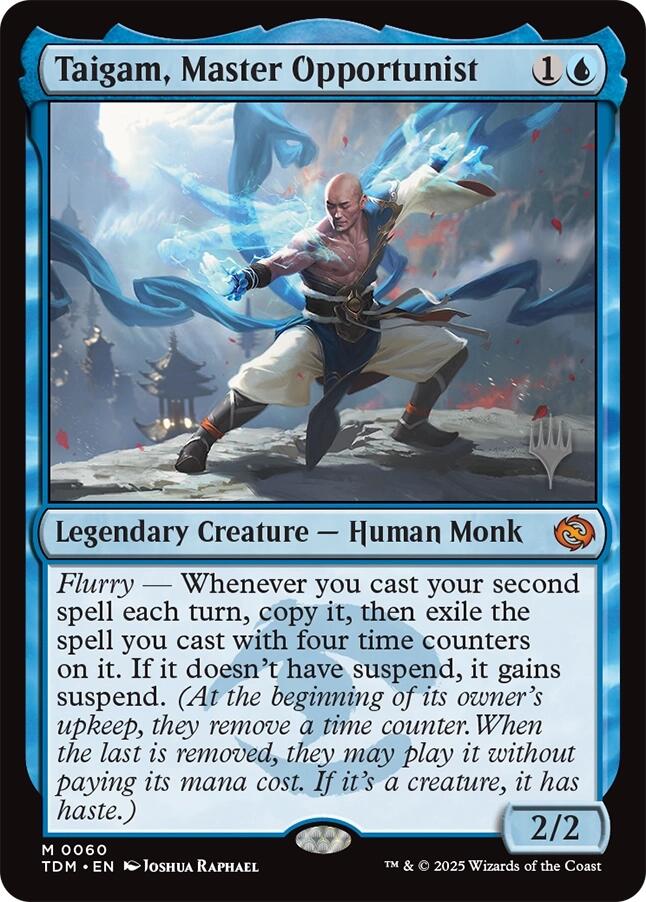 Taigam, Master Opportunist [Tarkir: Dragonstorm Promos] | Eastridge Sports Cards & Games