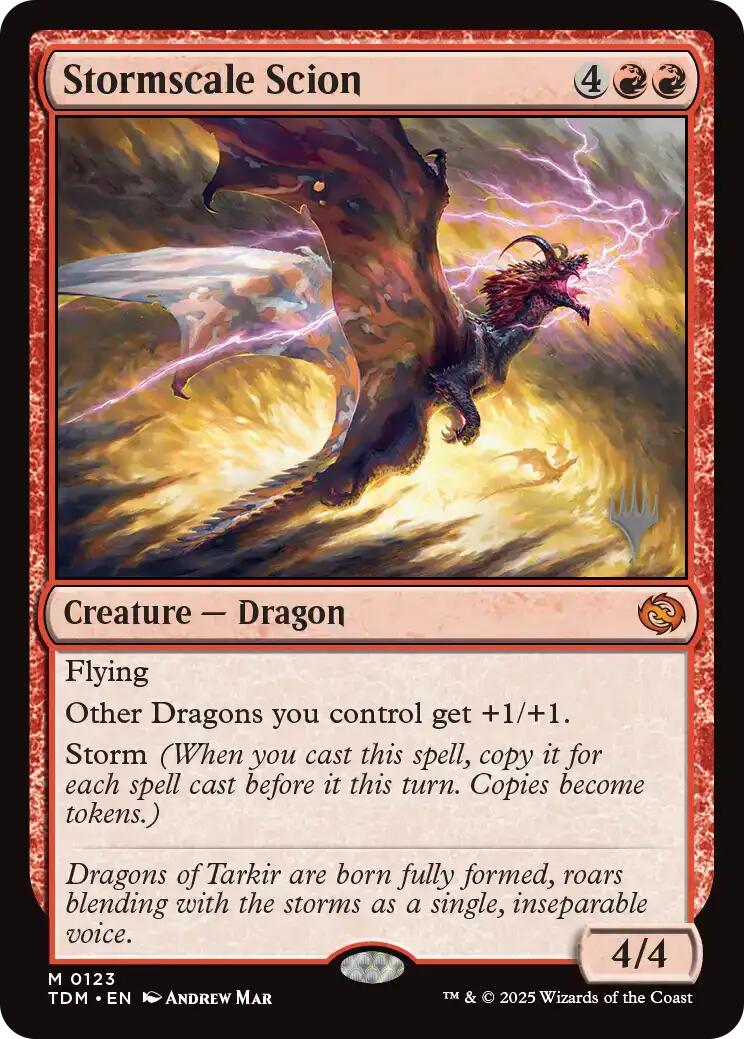 Stormscale Scion [Tarkir: Dragonstorm Promos] | Eastridge Sports Cards & Games