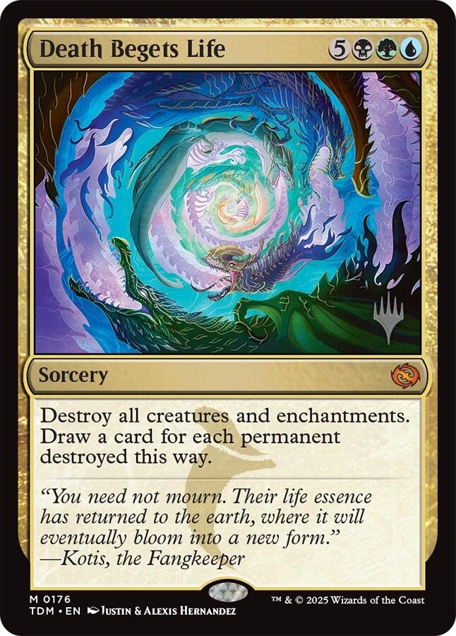 Death Begets Life [Tarkir: Dragonstorm Promos] | Eastridge Sports Cards & Games