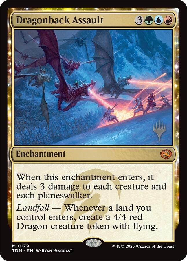 Dragonback Assault [Tarkir: Dragonstorm Promos] | Eastridge Sports Cards & Games