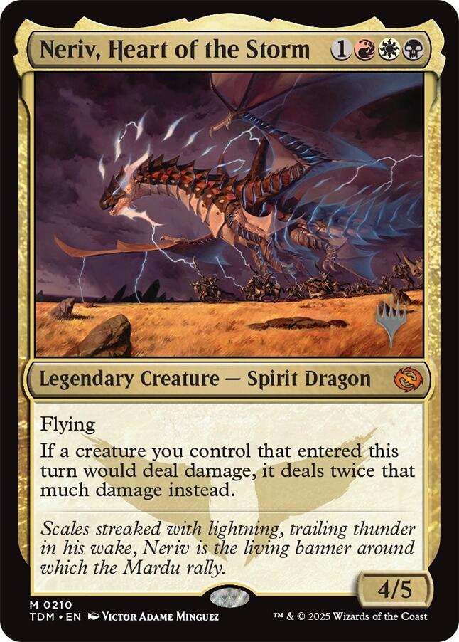 Neriv, Heart of the Storm [Tarkir: Dragonstorm Promos] | Eastridge Sports Cards & Games