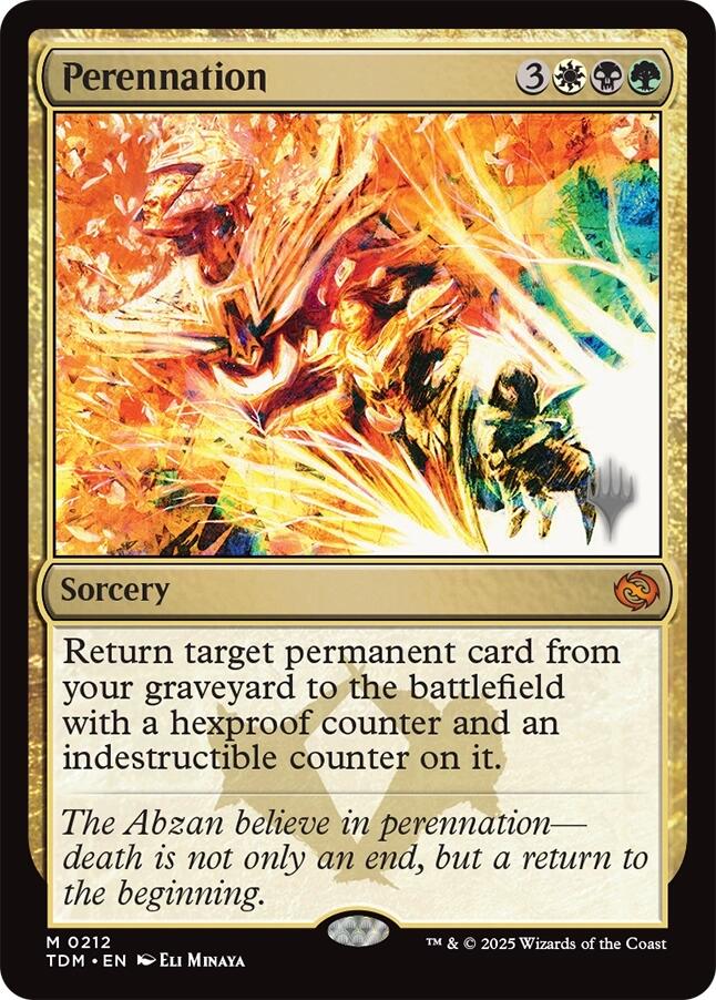 Perennation [Tarkir: Dragonstorm Promos] | Eastridge Sports Cards & Games